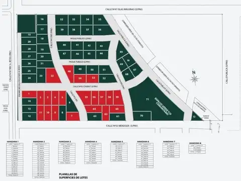Calle Fray Antonio Rossi 2300