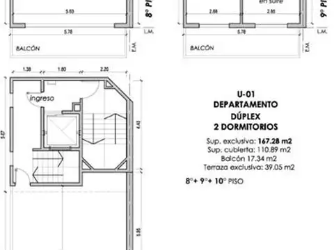 Departamento en Venta al Oeste