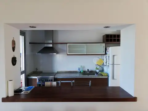 Departamento 2 ambientes con 2 baños