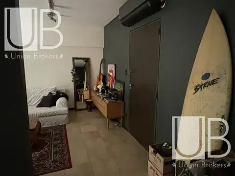 Departamento 2 ambientes con 1 baño