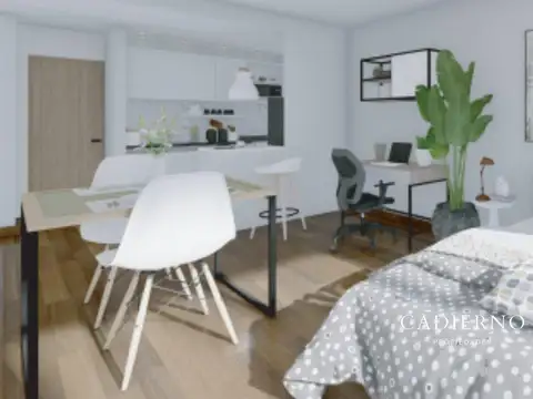 Departamento Monoambiente con 1 baño