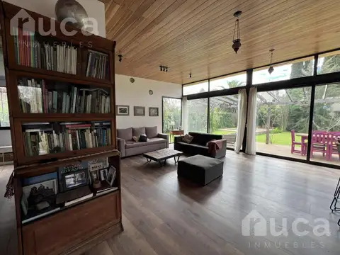 ALQ VERANO FIESTAS Y ENERO | Flamante CASA de Estilo Rustico-Moderno con Jardin y Pileta