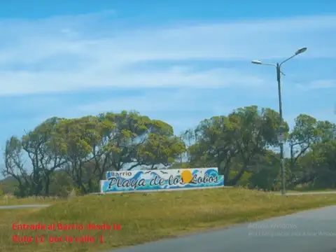 Terreno en Venta 25  mts Fondo