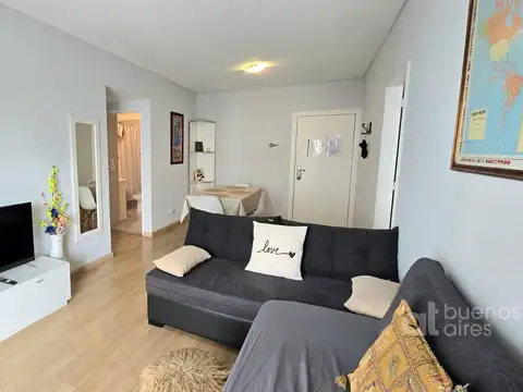 Departamento 2 ambientes con 1 baño