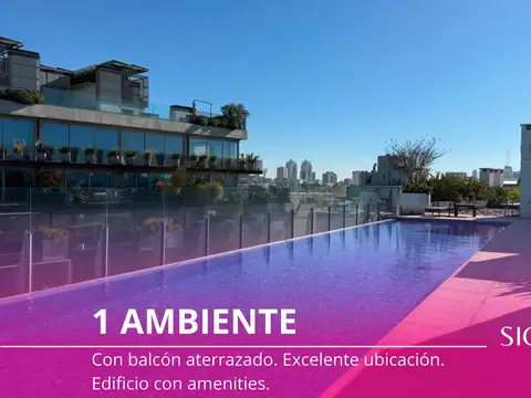 Alquiler - Departamento - 1 Ambiente - Parque Chacabuco - Amenities