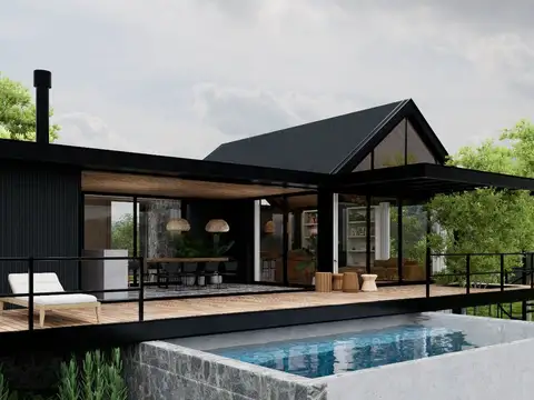 VENTA EN POZO CASA DE LUJO EN RESERVA NATURAL CBA