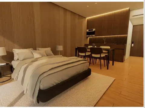 Departamento Monoambiente con 1 baño