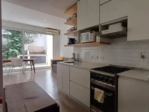 Venta dpto 3 ambientes 2 patios parrilla Chacarita