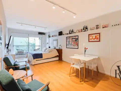 Guemes 4600 - Palermo - Monoambiente amplio apto profesional en edificio moderno