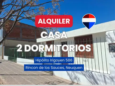 ALQUILER CASA AMOBLADA 4 PAX RINCON DE LOS SAUCES
