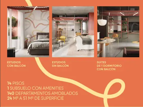 Departamento en Venta de Monoambiente