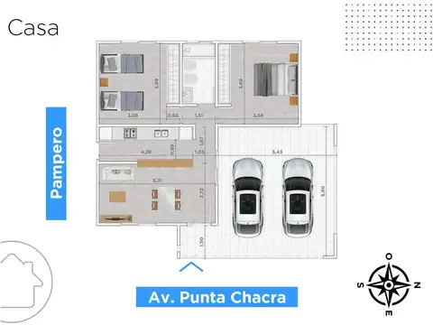 Casa en Venta en Punta Chacra, USD 75.000