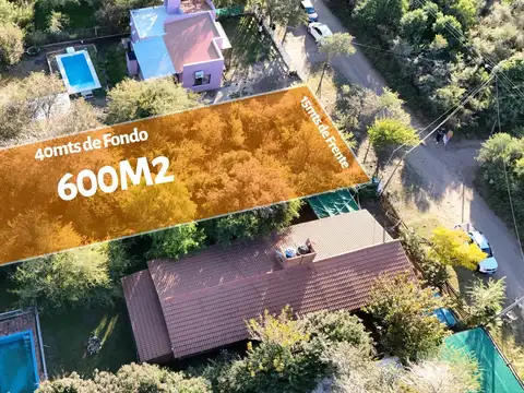 Lote de 600 metros en venta zona Av Norte Merlo San Luis
