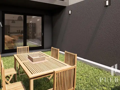 Departamento Monoambiente con 1 baño