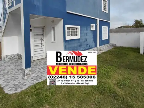 Venta Depto Tipo Casa 3 Ambientes Calle 80 Entre 8 Y 9 Mar Del Tuyu