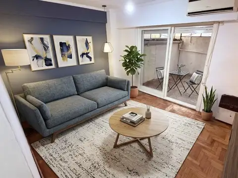 Alquiler Departamento 3 ambientes con patio en Villa Pueyrredon