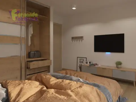 Departamento 3 ambientes con 1 baño