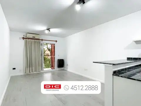 Departamento monoambiente Alquiler - Martinez - Santa Fe/Fleming