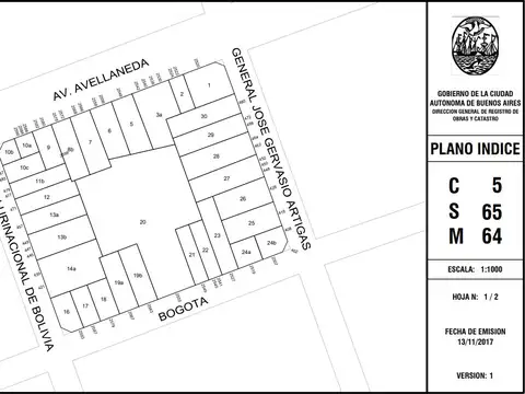 Terreno en Venta en Flores, USD 560.000