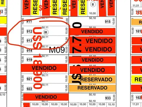 Terreno en Venta de 500,0 m2