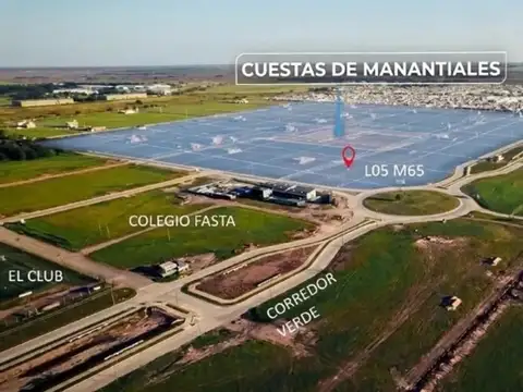 Lote Central en venta en Cuestas de Manantiales