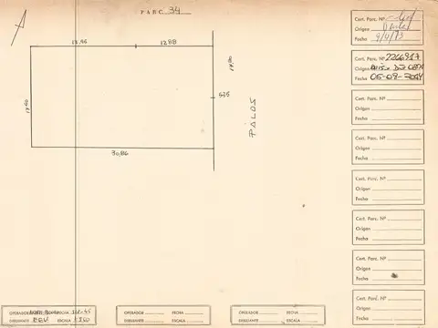 Terreno en Venta de 530,0 m2