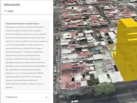 Terreno en Venta 8  mts Frente