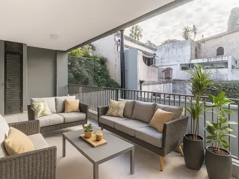 Departamento en venta en Coghlan a estrenar con terraza propia y cochera