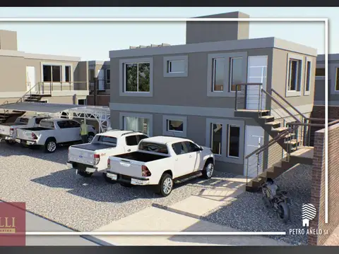 Departamento 3 ambientes con 2 baños