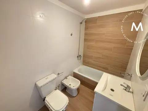 Departamento 2 ambientes con 1 baño
