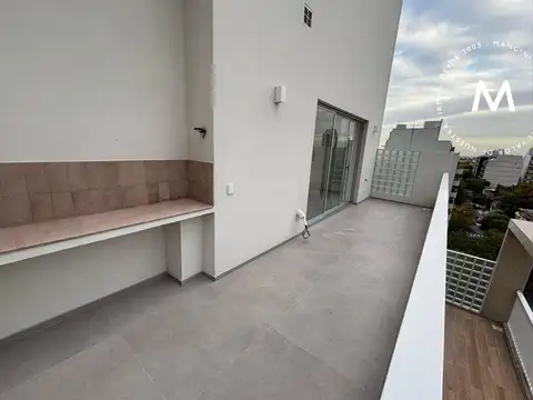 Departamento en venta de 2 ambientes con balcon al contrafrente