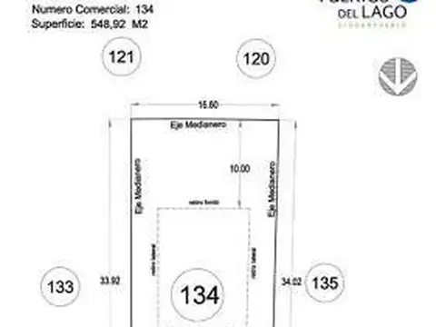 Terreno en Venta de 549,0 m2