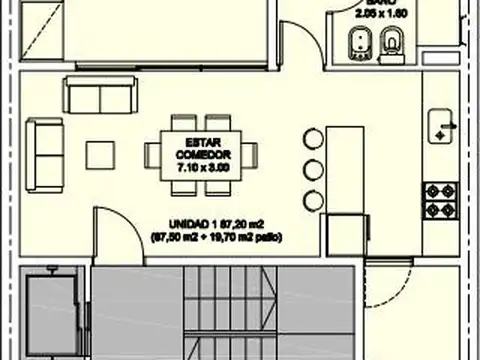 Oficina en Venta en Parque, USD 19.320