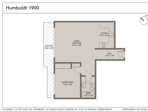 Departamento en Venta de 2 ambientes