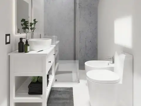 Casa 4 ambientes con 2 baños