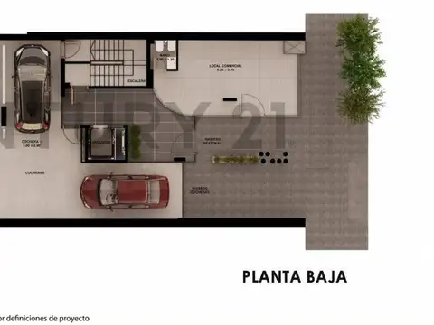 Departamento en Venta de Monoambiente