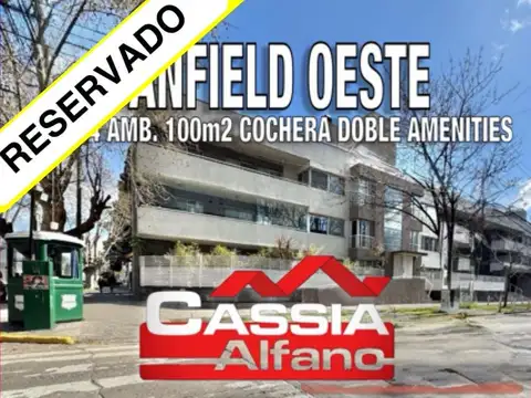 DEPARTAMENTO IMPECABLE ESTADO 4 AMBIENTES, COCHERA DOBLE, BALCON Y AMENITIES