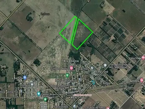 23.5 HAS IDEAL LOTEO EN LOBOS DENTRO DE LA URBANIZACIÓN
