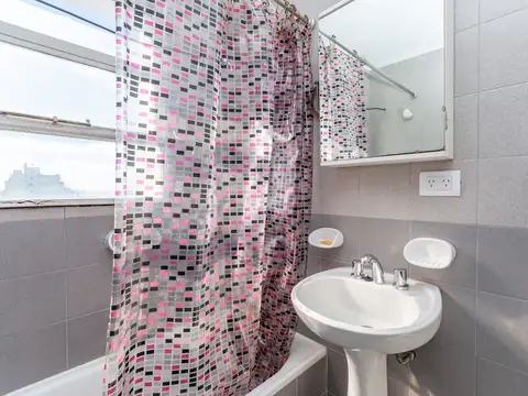 Departamento 2 ambientes con 1 baño