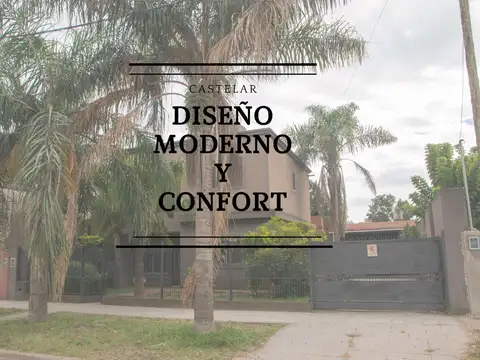 VENTA CASA 4 AMBIENTES CASTELAR