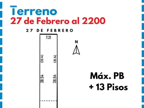 Venta Terreno Jorge Cura Rosario