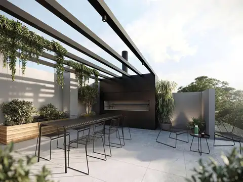 Venta departamento 4 ambientes en dúplex con parrilla y terraza en Haedo.