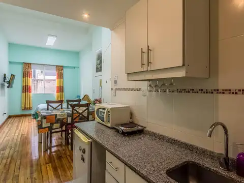 Monoambiente apto Airbnb, inversionistas  en San Nicolás