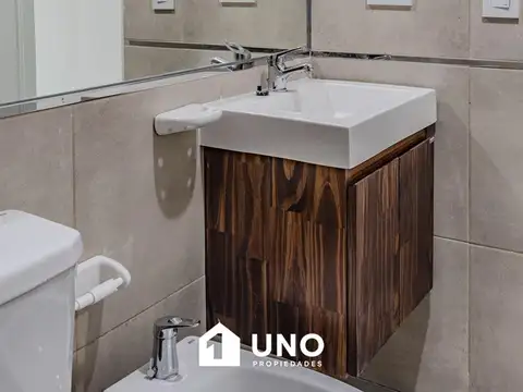 Departamento Monoambiente con 1 baño
