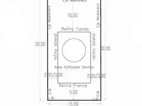 Terreno en Venta de 465,0 m2