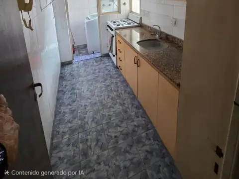 Departamento 2 ambientes con 1 baño
