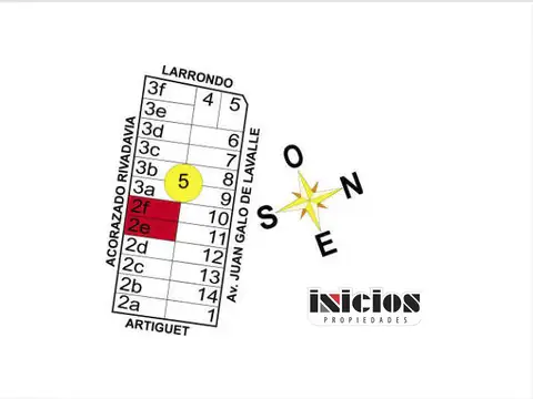2 Chacras en Block en Pavón - B367