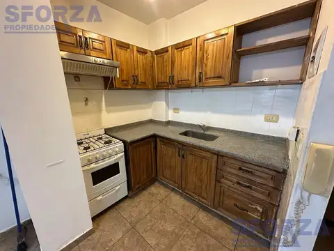 Departamento 2 ambientes con 1 baño