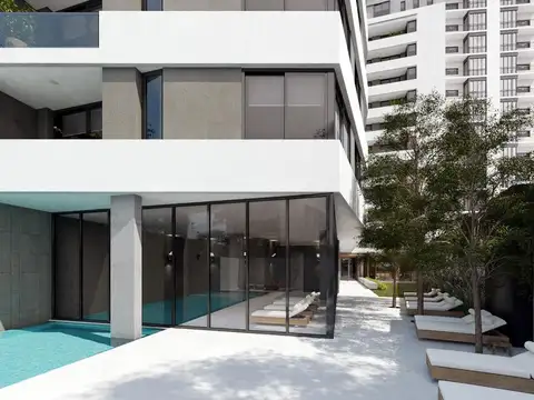 Departamento 2 ambientes con 2 baños