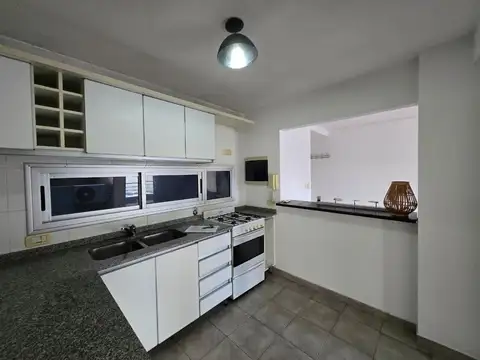Departamento 2 ambientes con 2 baños